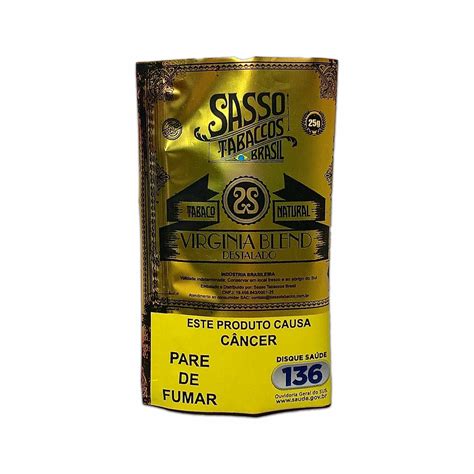 Sasso Tabaco Brasil Virginia Blend G One Tabacaria