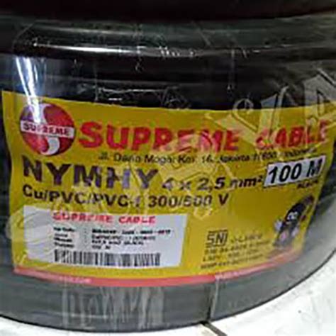 Jual Kabel Serabut Supreme Nymhy Nyyhy X Mm M Hitam Putih