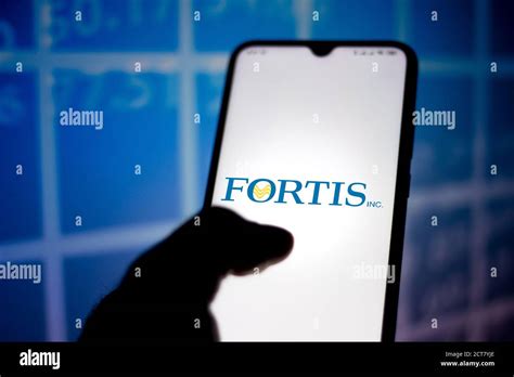 In This Photo Illustration Of The Fortis Logo Seen Displayed On A