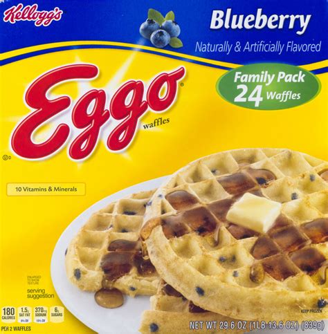 34 Eggo Blueberry Waffles Nutrition Label Labels Database 2020