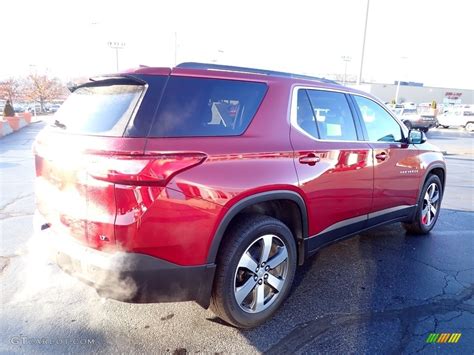 Cajun Red Tintcoat Chevrolet Traverse Lt Awd Photo