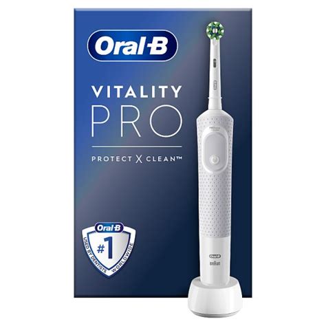 Oral B Vitality Pro White Electric Toothbrush Tesco Groceries