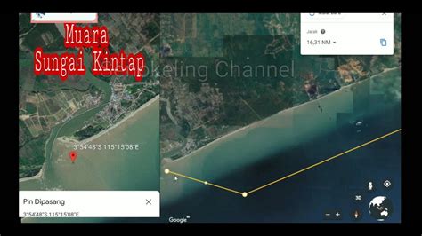 Peta Alur Posisi Jetty Kintap Kalimantan Selatan Batu Bara YouTube