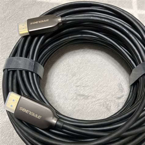 Yahoo オークション 4k 光ファイバーhdmi ケーブル 30m Soeybae Hdmi