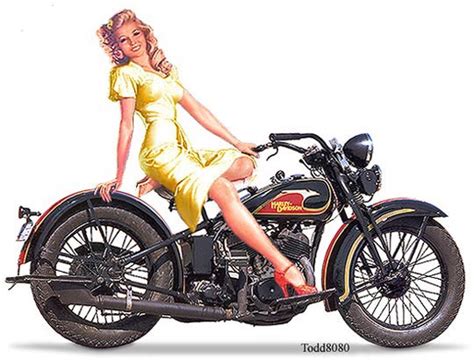 🔥 [40+] Harley Davidson Pin Up Wallpapers | WallpaperSafari