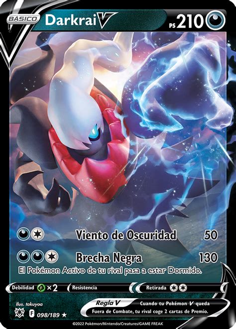 Darkrai V Resplandor Astral TCG WikiDex la enciclopedia Pokémon