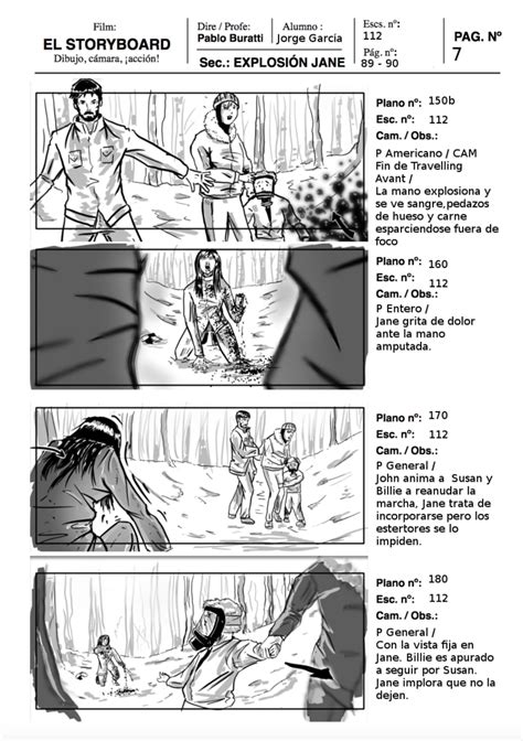 Mi Proyecto Del Curso Ilustración De Storyboards Para Cine Y