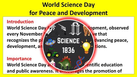 Essay On World Science Day For Peace And Development Science Day