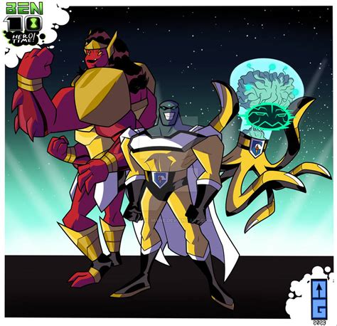 The Galactic Enforcers- Ben 10 Hero Time by Insane-Mane on DeviantArt