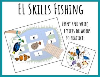 EL Skills Block Fishing Game By Mrs Beale Teachers Pay Teachers