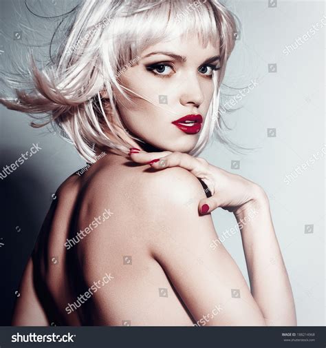Beauty Fashion Portrait Blonde Closeup Images Stock Photos Vectors Shutterstock