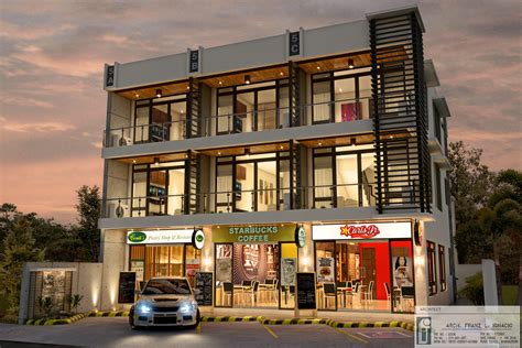 Residential Commercial Building Behance