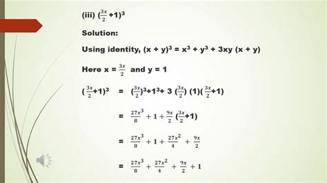 Polynomial Class 8