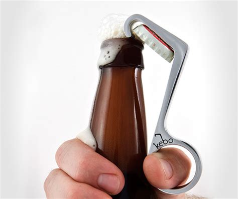 Kebo One-Handed Bottle Opener | Cool Sh*t You Can Buy - Find Cool Things To Buy