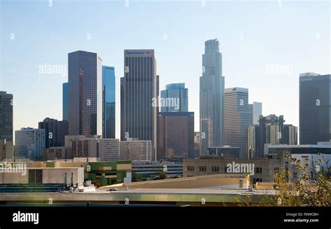 Los angeles skyline hi-res stock photography and images - Alamy