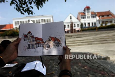 Sketsa Gambar Kota Jakarta 53 Koleksi Gambar