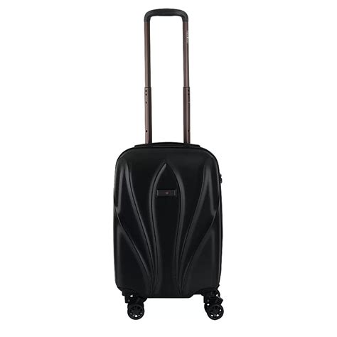 Чемодан Eberhart Lotus маленький S поликарбонат черный 03L-009-420 ...