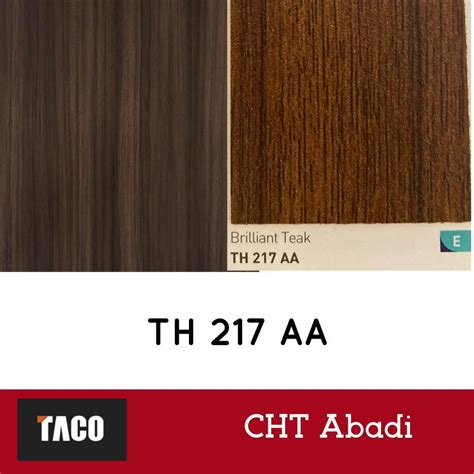 Jual Taco Hpl Briliant Teak Th Aa Harga Belum Termasuk Ongkir