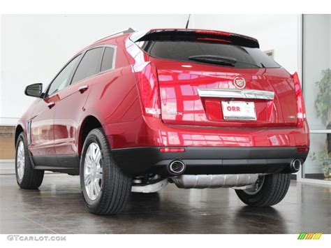 2013 Crystal Red Tintcoat Cadillac Srx Luxury Fwd 81770242 Photo 5 Car Color