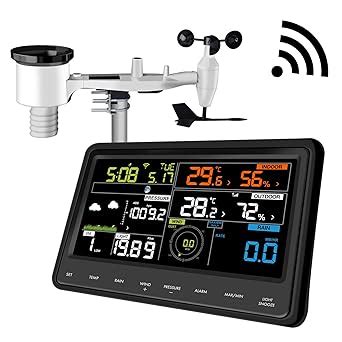 Ecowitt Weather Stations Ws Professional Digital Lcd Wifi Weather