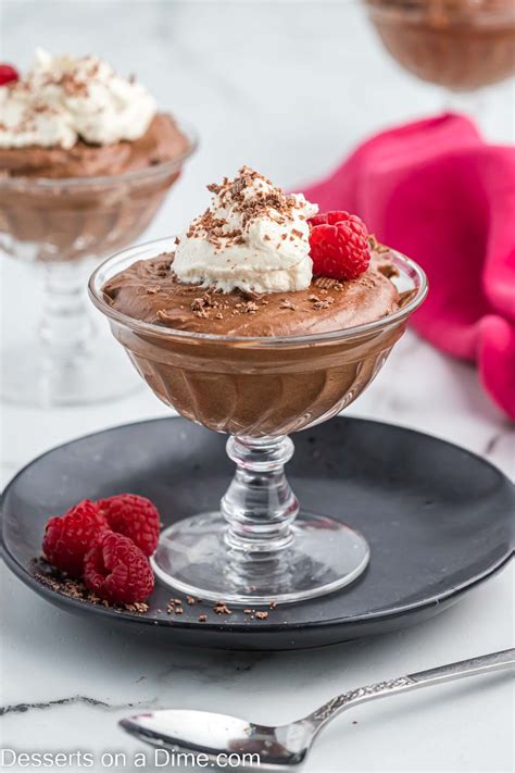 Chocolate Mousse - Homemade Chocolate Mousse