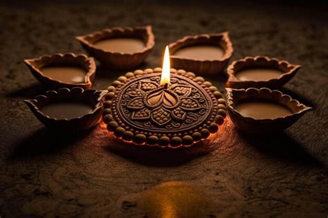 Premium Ai Image Happy Diwali Or Deepavali Traditional Indian