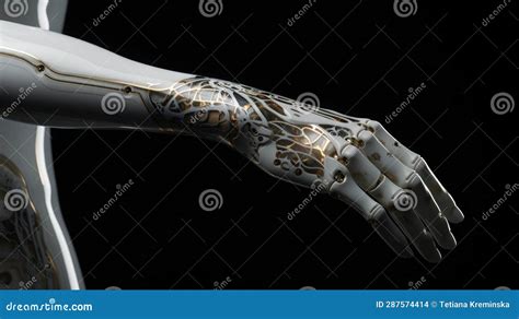 Elegant Bionic Arm Close Up. Imagine a Bionic Arm Prosthesis that ...