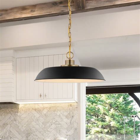 Birch Lane Luminaire Suspendu En Forme De D Me Lumi Re Eddy Et