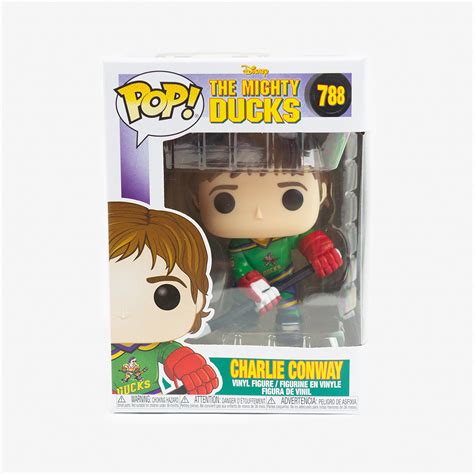 Funko Pop Movies Mighty Ducks Charlie Conway 788 Inked Gaming