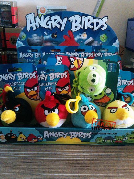 Genuine Angry Birds plush toys now available in Malaysia! | SoyaCincau.com