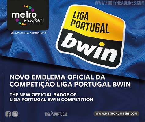 All New Liga Portugal Bwin Kit Typeface Released Footy Headlines