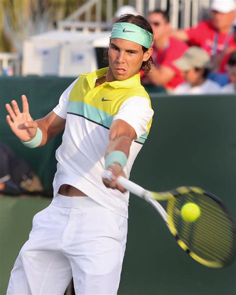 Rafael Nadal Rafael Nadal In Action In Doubles Play Aga Flickr