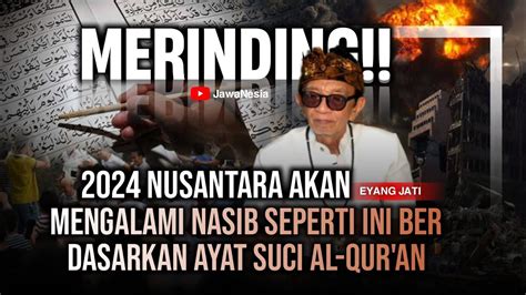 Eyang Jati Sampai Menangis Tak Kuasa Menahan Air Mata Umumkan Kabar