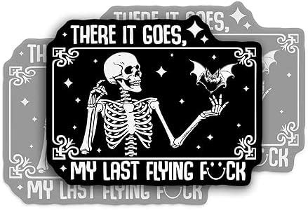 Amazon There It Goes My Last Flying Fuck Sticker Funny Meme