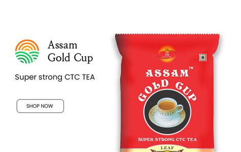 Super Strong Ctc Tea Assam Gold Cup