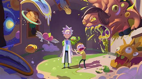 Popular TV Series Rick And Morty Season 4 2019 Dual Wide 16 9