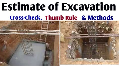 Measurements Methods Of Footings Excavation YouTube