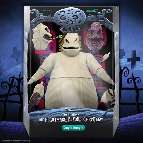 Figura Disney Ultimates Oogie Boogie Pesadilla Antes De Navidad Cm