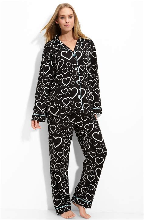 Pj Salvage Print Flannel Pajamas Nordstrom