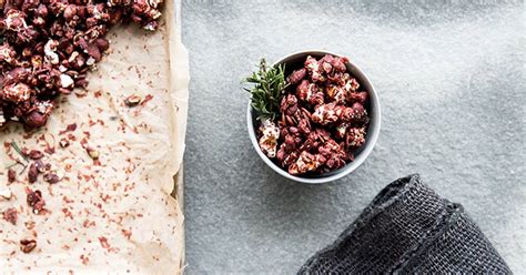 Dark Chocolate Popcorn Party Mix Rosemary Sea Salt Recipe Yummly