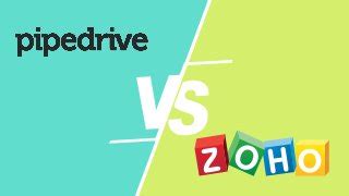 Zoho Vs Pipedrive Presentation Comparison Ppt