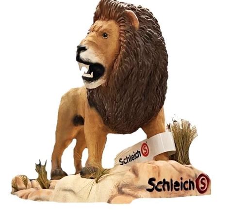 Schleich Lion King Life Size Statue Jungle Animal Prop Display for Sale ...