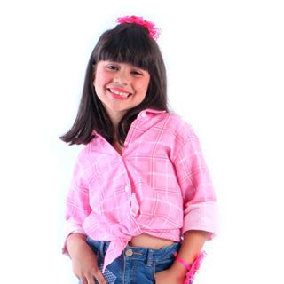 Camisa Flanelada Infantil Feminina Festa Junina Camisa Xadrez Rosa