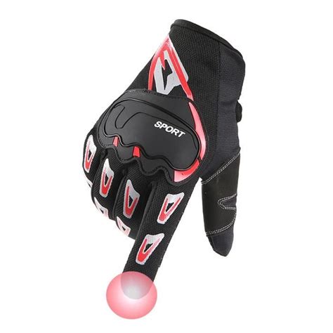 Gants De Moto Homologu S Gant Respirant Cran Tactile Plein Doigt