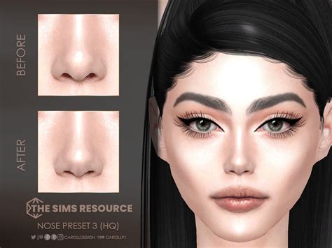 The Sims Resource Nose Preset 3 Hq