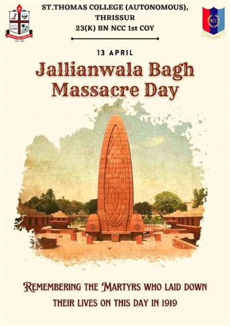 Jallianwala Bagh massacre day – India NCC