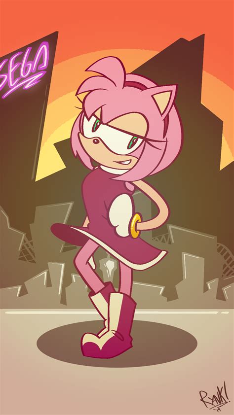 Amy Rose By Rgpanims On Newgrounds