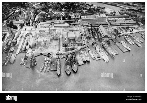 1925 Charlestown Navy Yard Boston Massachusetts dry dock Stock Photo ...