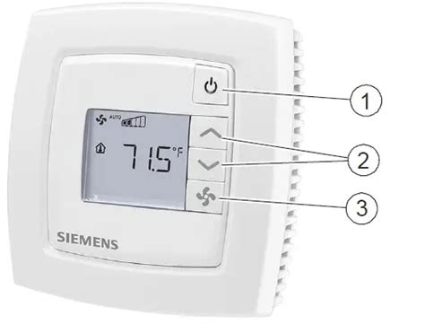 Siemens Rdb Bnu Fan Coil Unit Room Thermostat With Bacnet Ms Tp