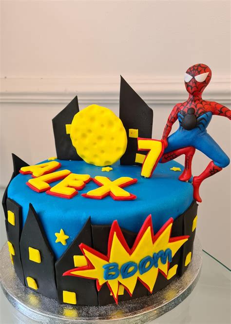 Atelier La Dolcerie Tort Spiderman